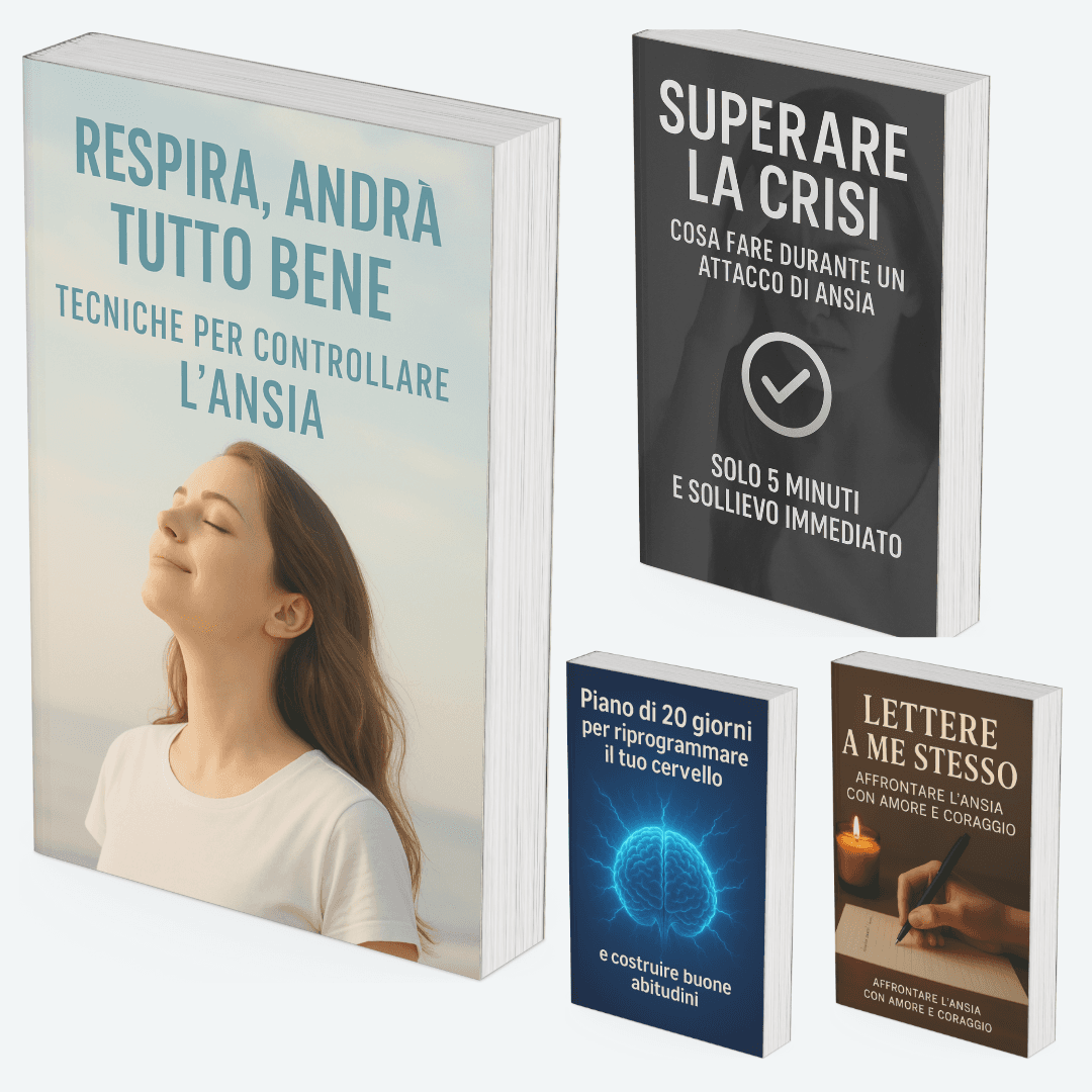 Libro Addio Ansia e Bonus