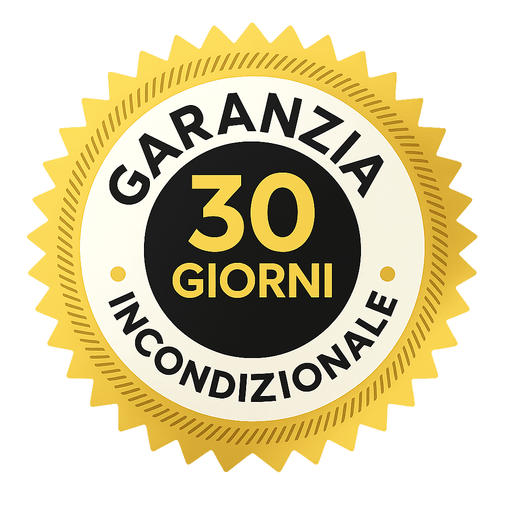 Garanzia di rimborso 30 giorni